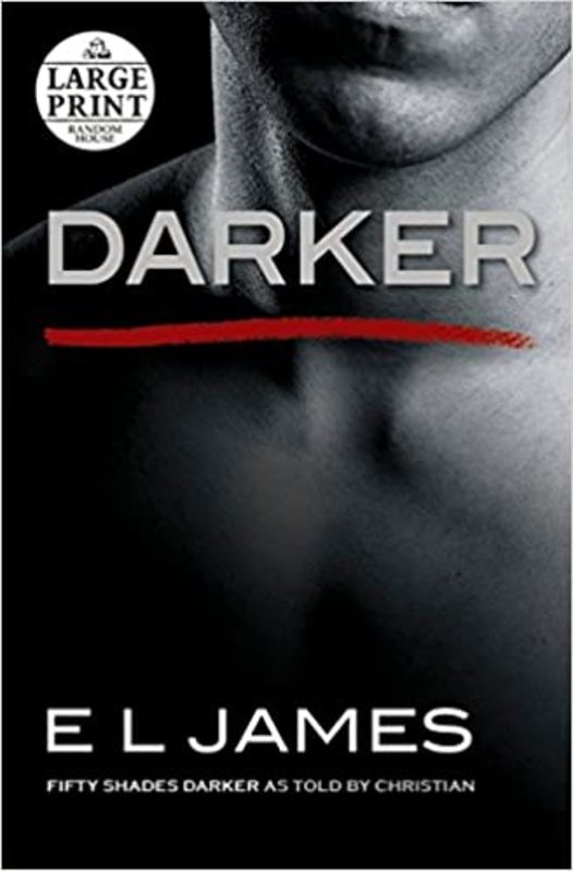 Book cover for "Darker" by E L James