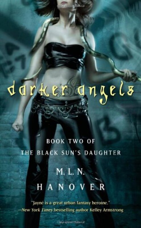 Book cover for "Darker Angels" by M L N Hanover