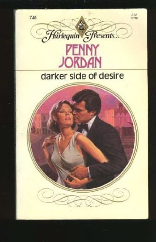 Book cover for "Darker Side of Desire" by Penny Jordan
