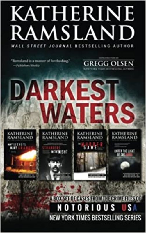 Book cover for "Darkest Waters" by Gregg Olsen