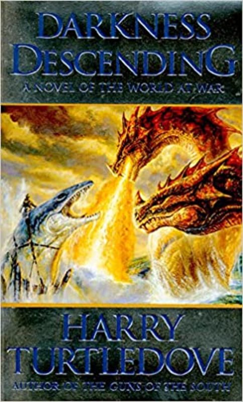 Book cover for "Darkness Descending" by Harry Turtledove