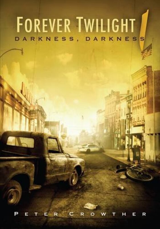 Book cover for "Darkness Falling" by Peter Crowther