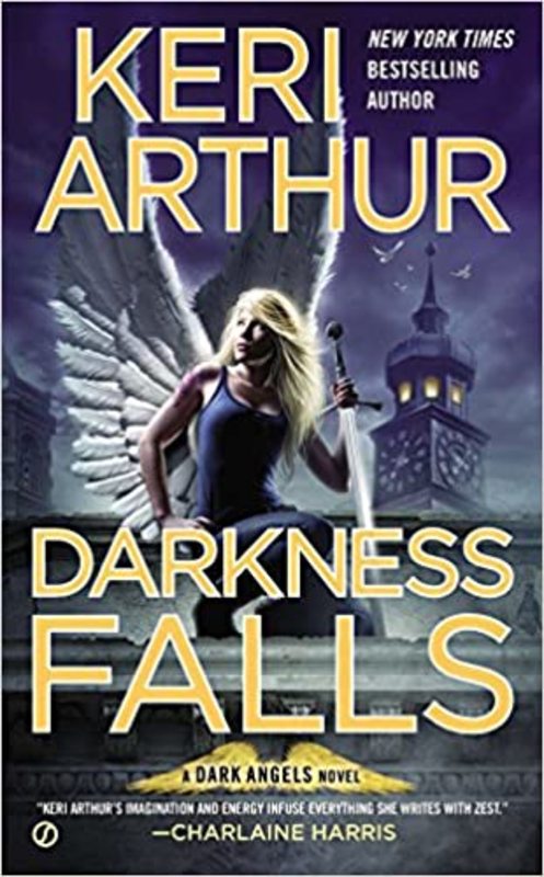 Book cover for "Darkness Falls" by Keri Arthur