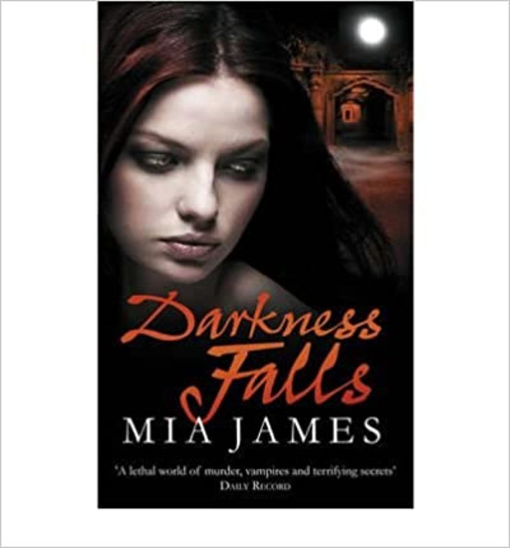 Book cover for "Darkness Falls" by Tasmina Perry
