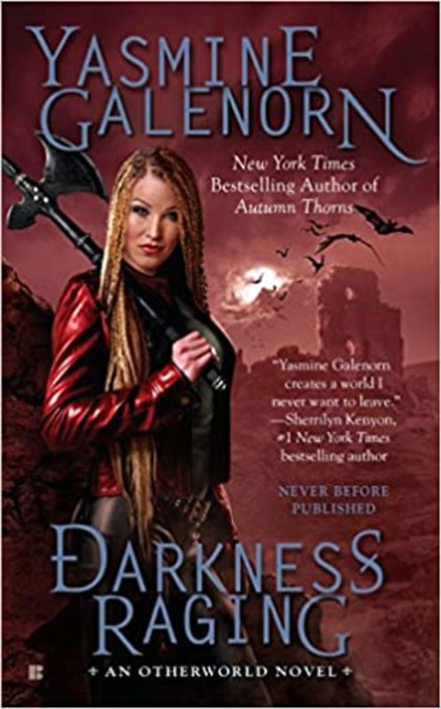 Book cover for "Darkness Raging" by Yasmine Galenorn