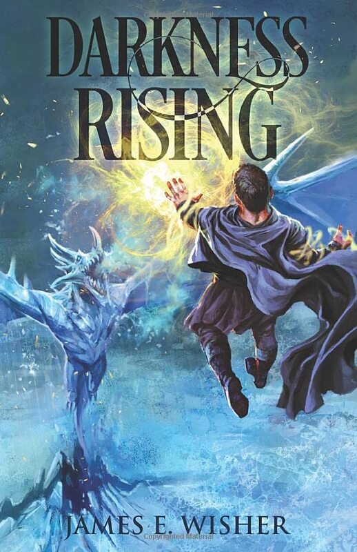 Book cover for "Darkness Rising" by James E Wisher