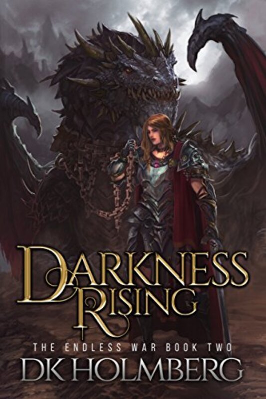 Book cover for "Darkness Rising" by DK Holmberg
