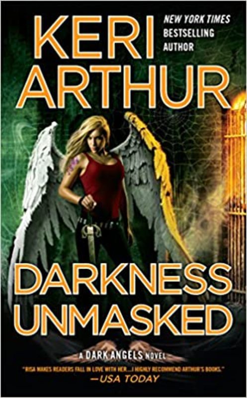 Book cover for "Darkness Unmasked" by Keri Arthur