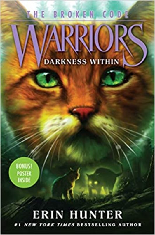 Book cover for "Darkness Within" by Erin Hunter