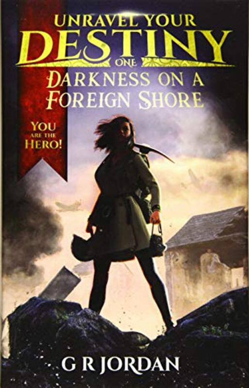 Book cover for "Darkness on a Foreign Shore" by GR Jordan