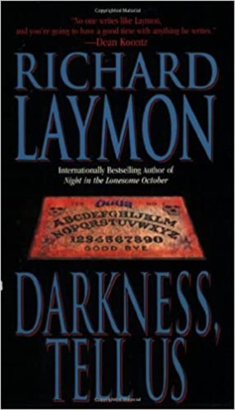 Book cover for "Darkness, Tell Us" by Richard Laymon