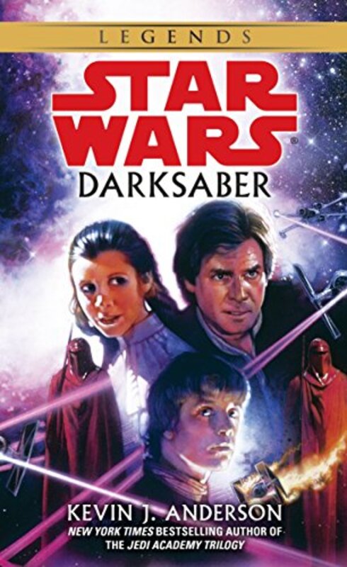 Book cover for "Darksaber" by Troy Denning