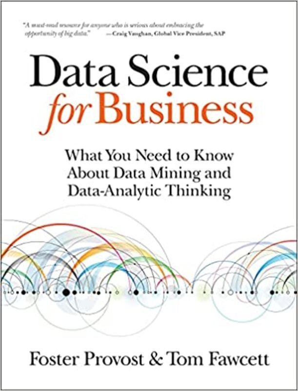 Book cover for "Data Science for Business" by Foster Provost