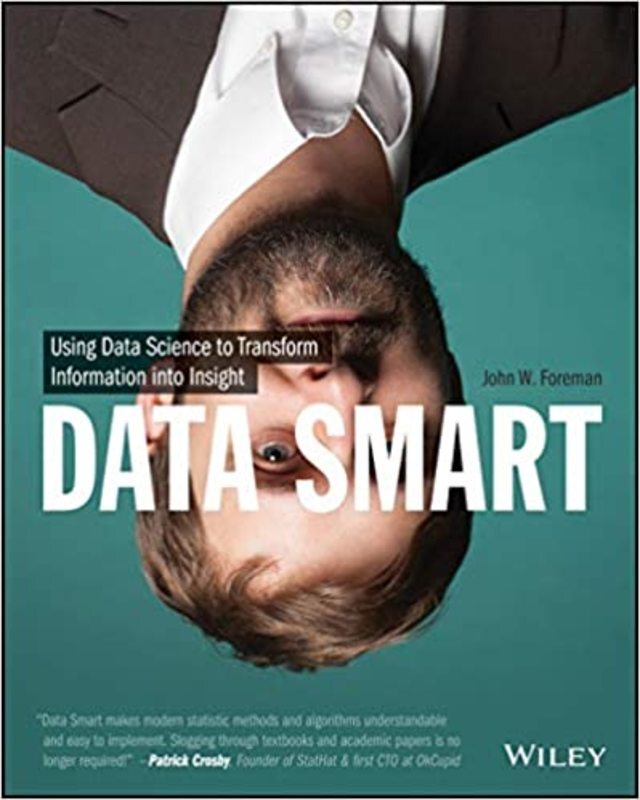 Book cover for "Data Smart" by John W. Foreman