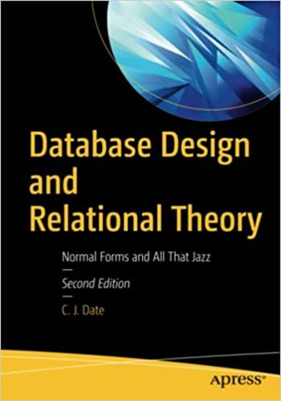 Book cover for "Database Design and Relational Theory" by C. J. Date