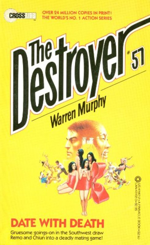 Book cover for "Date with Death" by Warren Murphy