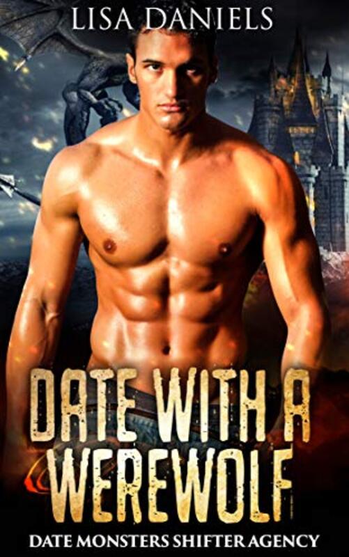 Book cover for "Date with a Werewolf" by Lisa Daniels