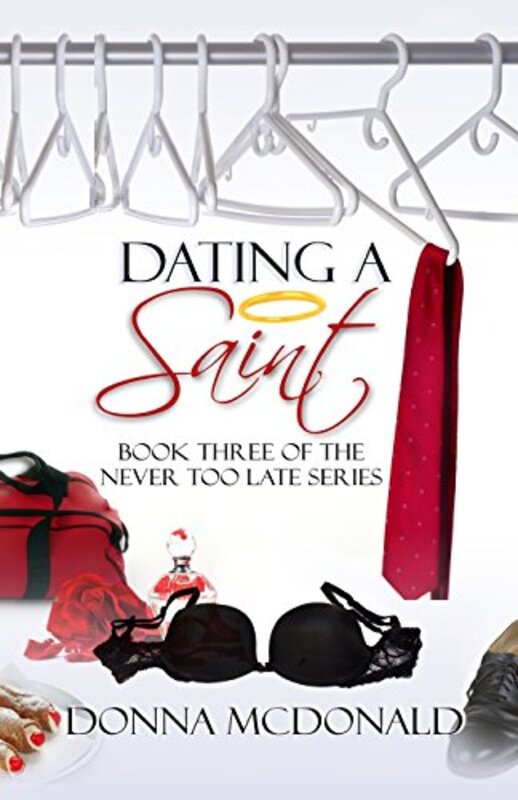 Book cover for "Dating a Saint" by Donna McDonald