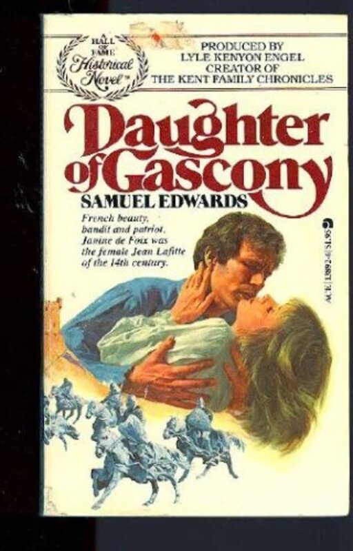 Book cover for "Daughter of Gascony" by Noel Gerson