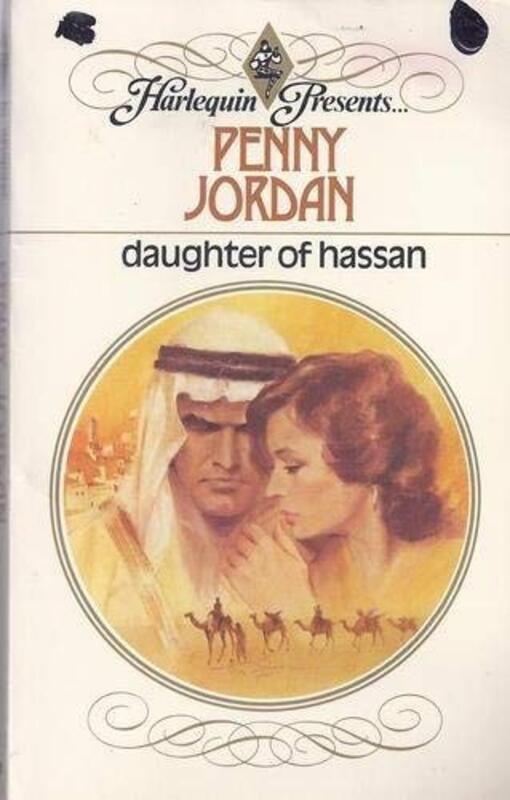 Book cover for "Daughter of Hassan" by Penny Jordan