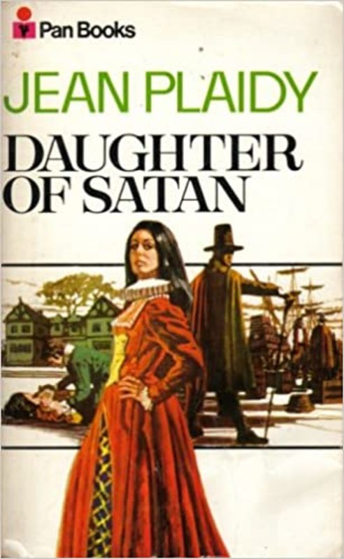 Book cover for "Daughter of Satan" by Jean Plaidy