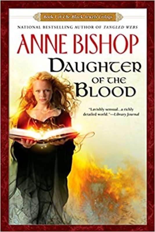 Book cover for "Daughter of the Blood" by Anne Bishop