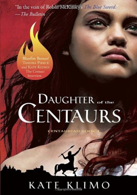 Book cover for "Daughter of the Centaurs" by Kate Klimo