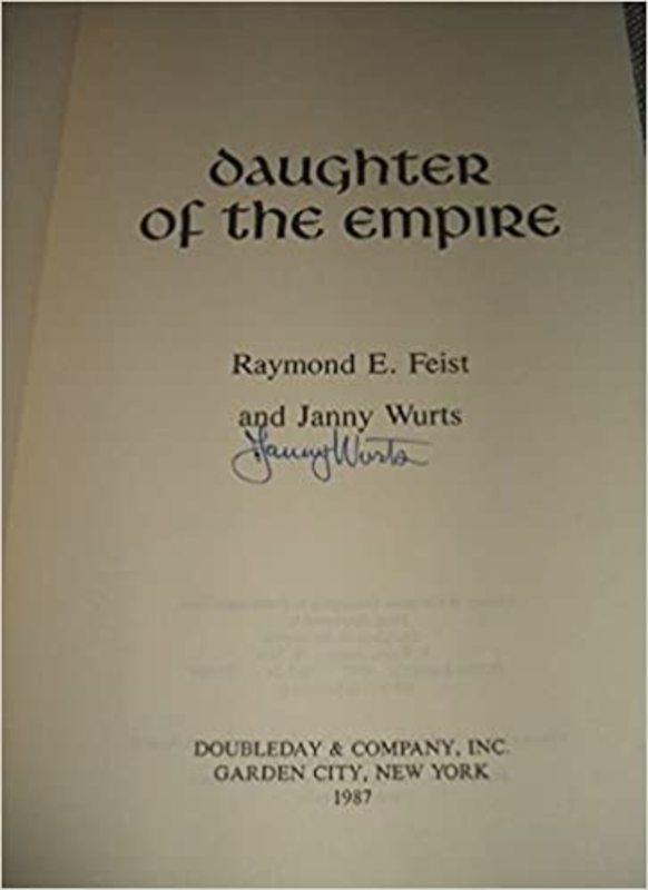 Book cover for "Daughter of the Empire" by Raymond E. Feist