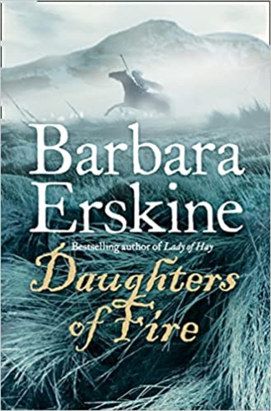 Book cover for "Daughters of Fire" by Barbara Erskine