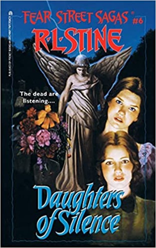 Book cover for "Daughters of Silence" by R.L. Stine