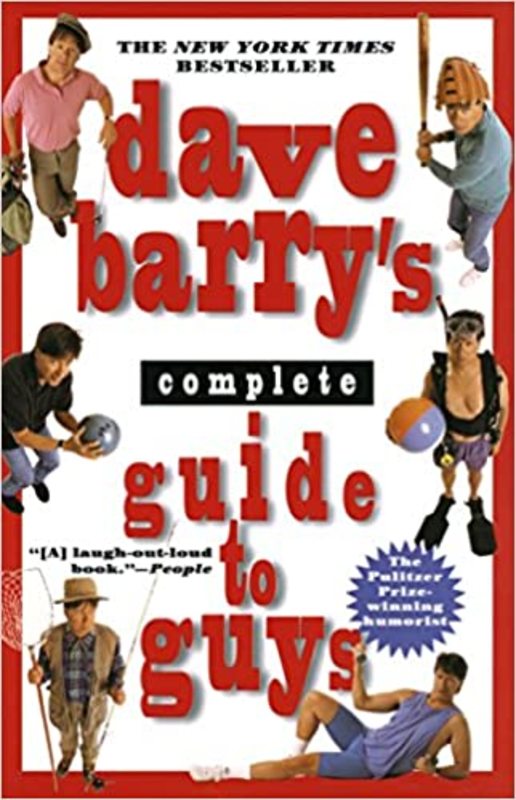 Book cover for "Dave Barry's Complete Guide to Guys" by Dave Barry