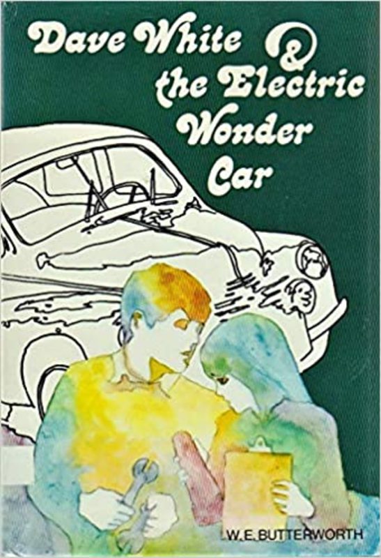 Book cover for "Dave White & The Electric Wonder Car" by W.E.B. Griffin