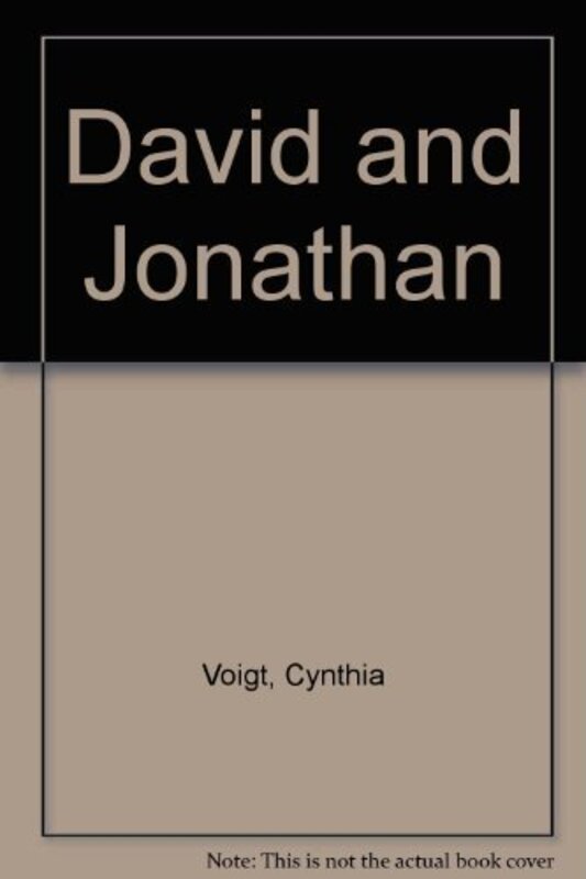 Book cover for "David And Jonathan" by Cynthia Voigt