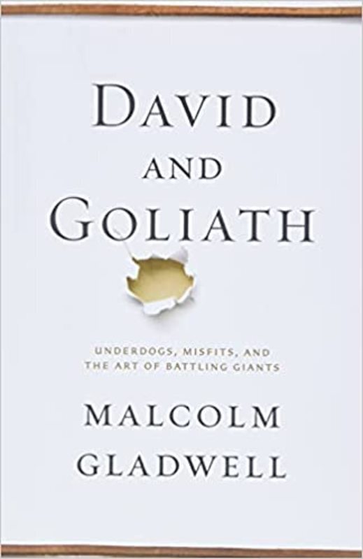 Book cover for "David and Goliath"