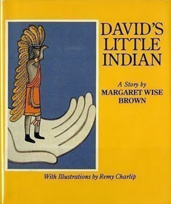 Book cover for "David's Little Indian" by Margaret Wise Brown