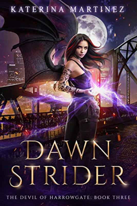 Book cover for "Dawn Strider" by Katerina Martinez