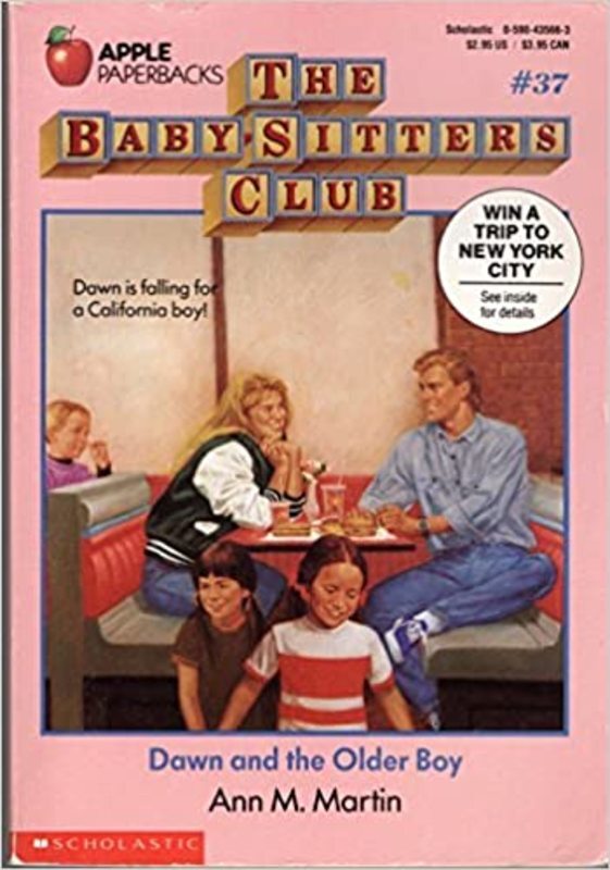 Book cover for "Dawn and the Older Boy" by Ann M. Martin
