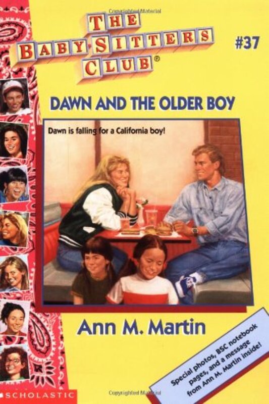 Book cover for "Dawn and the Older Boy" by Ann M Martin