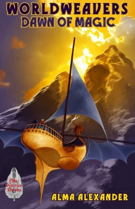 Book cover for "Dawn of Magic" by Alma Alexander