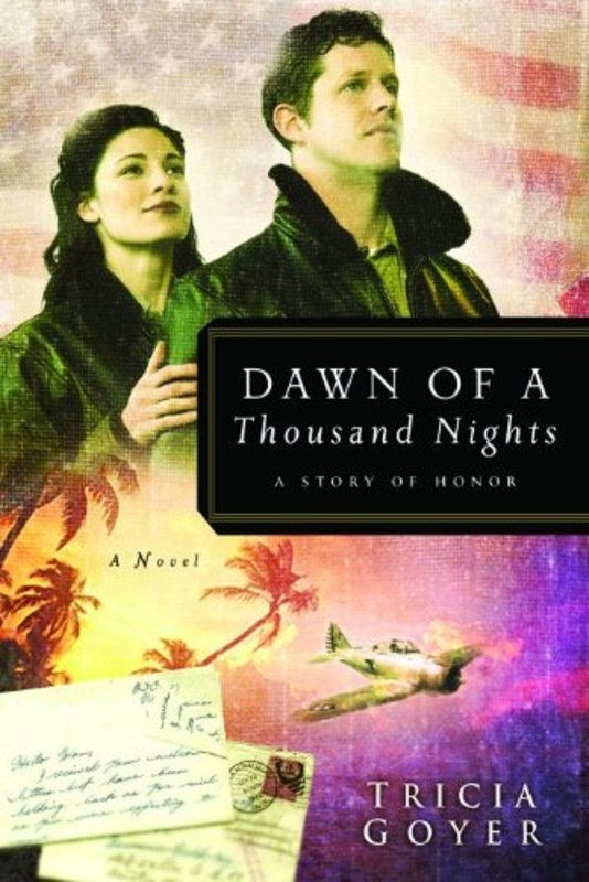 Book cover for "Dawn of a Thousand Nights" by Tricia Goyer