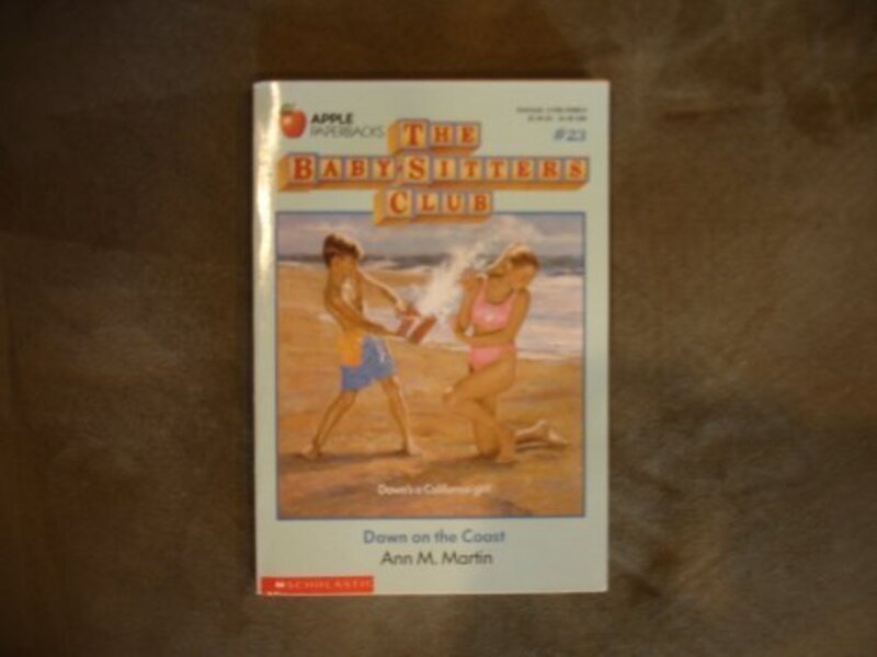 Book cover for "Dawn on the Coast" by Ann M Martin