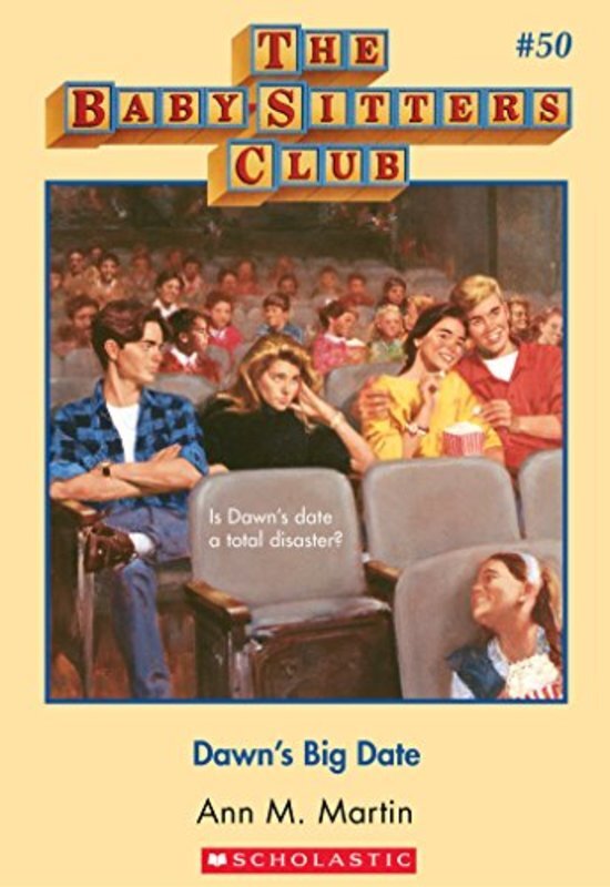 Book cover for "Dawn's Big Date" by Ann M. Martin