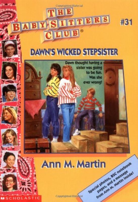 Book cover for "Dawn's Wicked Stepsister" by Ann M Martin
