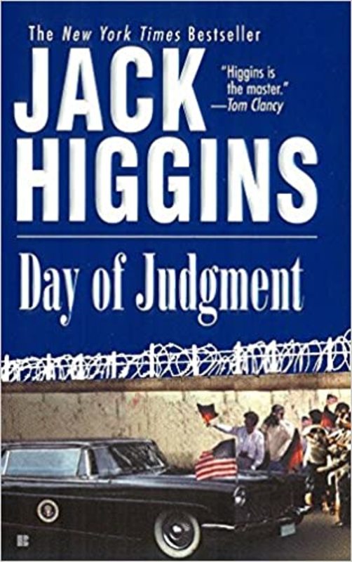 Book cover for "Day of Judgment" by Jack Higgins