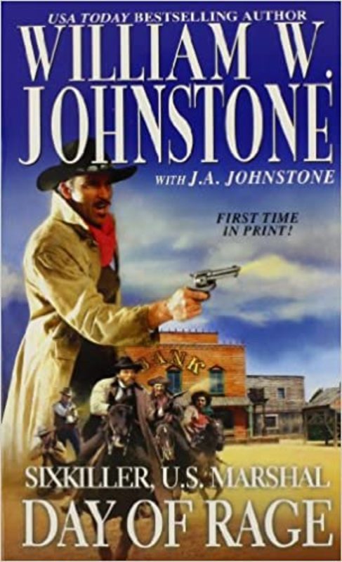 Book cover for "Day of Rage" by William W Johnstone