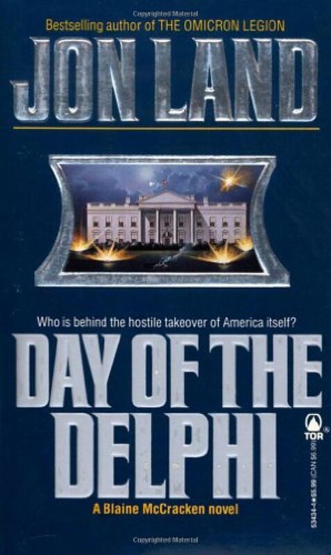 Book cover for "Day of the Delphi" by Jon Land