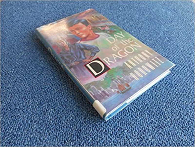 Book cover for "Day of the Dragon" by Anthony Horowitz