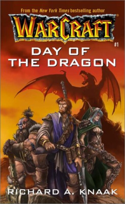 Book cover for "Day of the Dragon" by Richard A Knaak