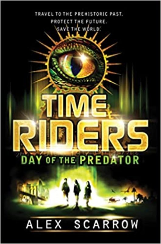 Book cover for "Day of the Predator" by Alex Scarrow