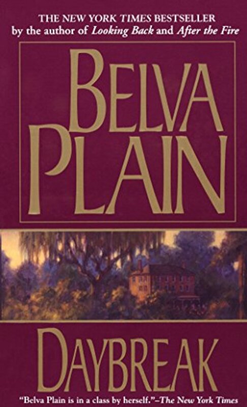 Book cover for "Daybreak" by Belva Plain